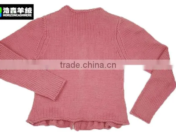 OEM Kid Wool Sweater, Pink Cute Kids Sweater