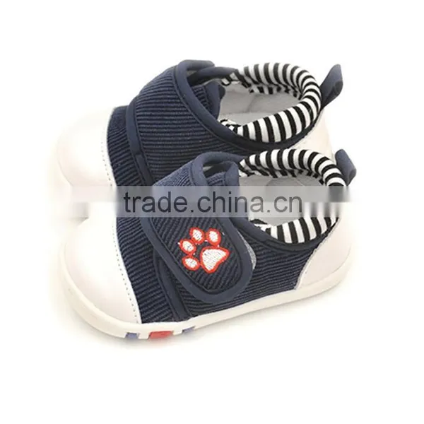 0-2 Year New Style Children Beautiful Baby Canvas Shoes Kids Sport Shoes Offer OEM photo-6