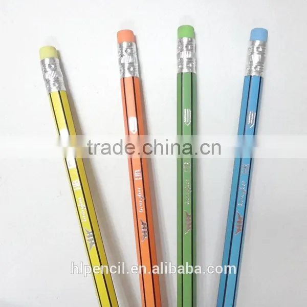 7 Inch Custom Hexgonal Pencil Set With Eraser photo-3