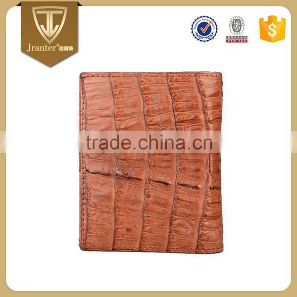 2016 New Fashion Custom Crocodile Skin Men's Bifold Wallet Genuine Leather Wallet Men photo-3