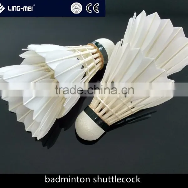 Factory Price Duck Feather Badminton Shuttlecock photo-3