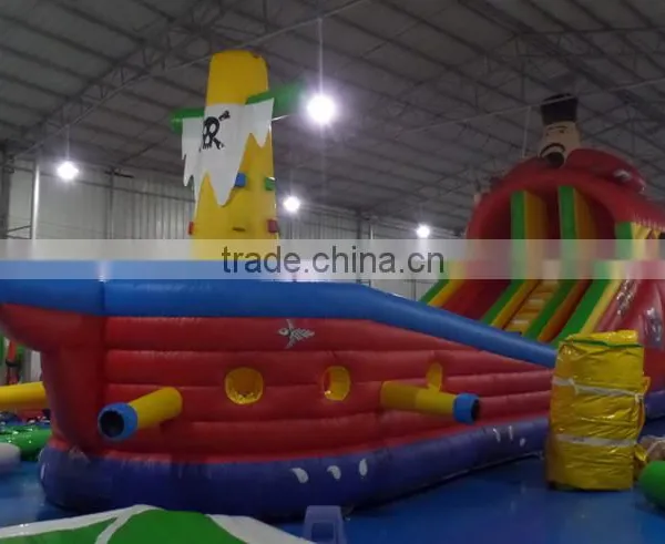 2016 POPULAR PIRATE SHIP INFLATABLE SLIDE CORSAIR photo-2