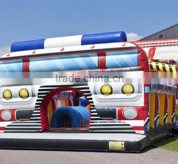 Super Large Inflatable Slide Sale, Superduty Inflatable Combi Castle With Slide for Custom Theme photo-3