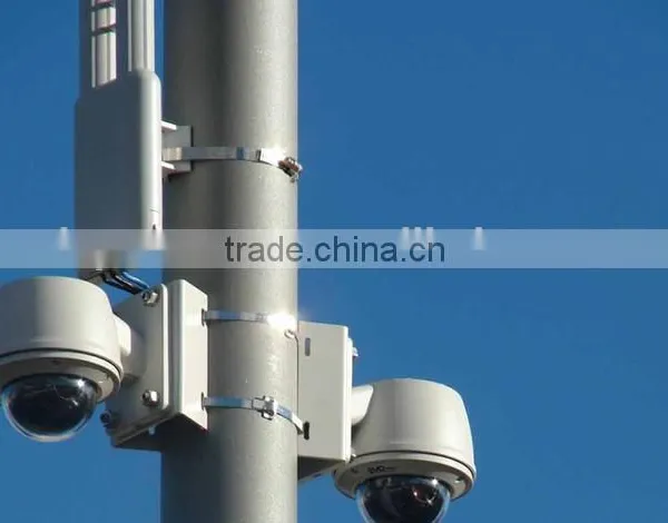 20m Polygon/ Telescopic Telecom Base Station Pole -hot Dip Galvanized Post, High Mast Column