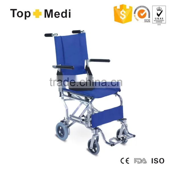 Manual Lightweight Transit Wheelchair for Disabled and Elderly People/Silla de Ruedas Para Transito photo-2