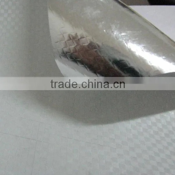 Double Sided Aluminum Film Woven Fabric Laminated Thermal Insulation
