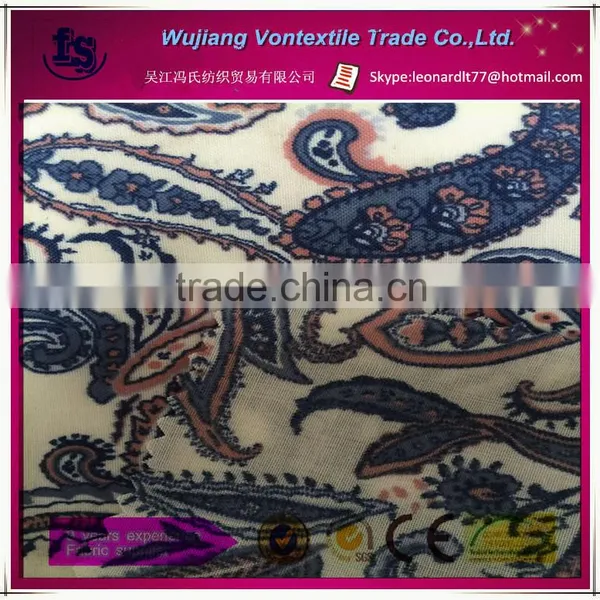 Factory Price 40% Cotton 60% Polyester Mixed Fabric /customize Digtal Printed Pattern Cotton Fabric for Garemnt,dress,etc