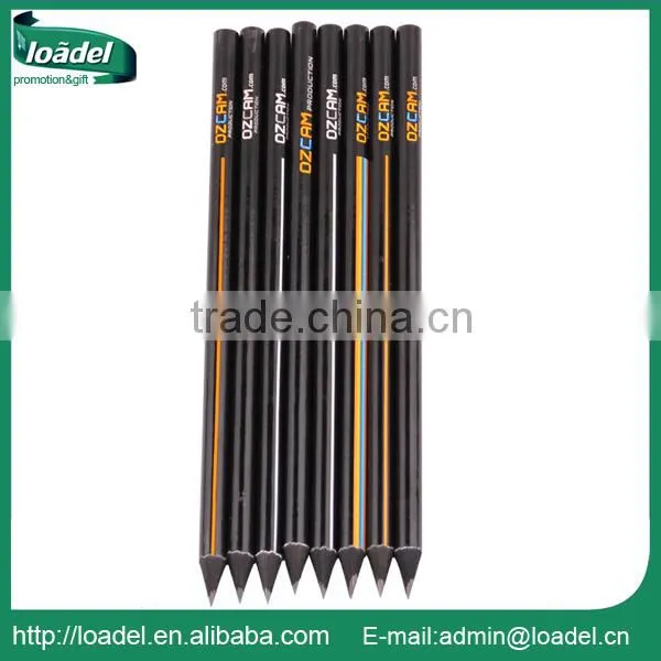 7"HB Black Pencil With Full Color Printing