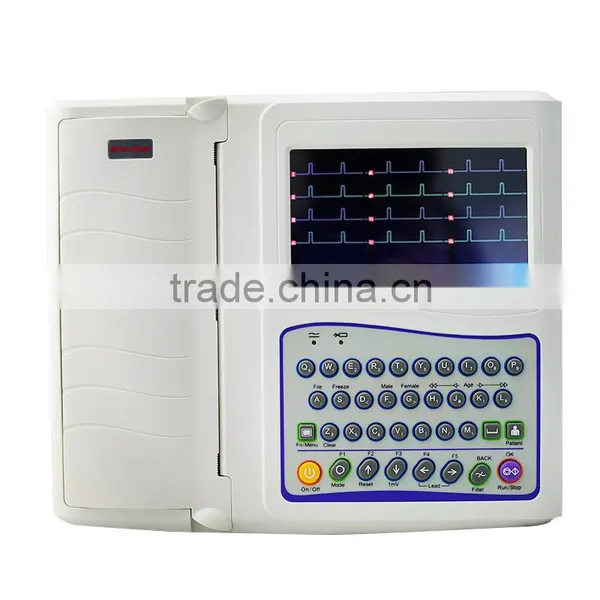 New CE & ISO Approved 12-channel 12 Leads Portable ECG Machine Low Price photo-6