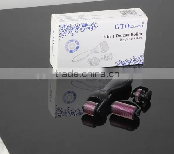 2015 Newest 180/600/1200 Pins Microneedle Skin Roller photo-2
