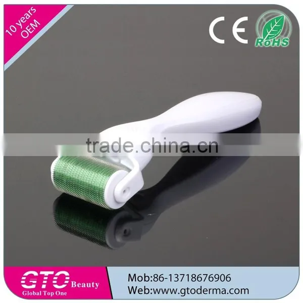 GTO Factory Sales GTO1080 With Changable Head Body Micro Needle Roller Derma Skin Roller 0.2-3.0mm CE Approved photo-2
