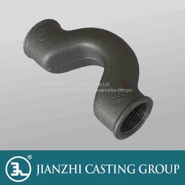 Hot Galvanized and Black Malleable Cast Iron Pipe Fitting Crossovers photo-2