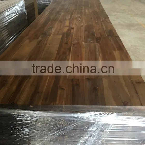 Acacia Wood Finger Jointed Boards for Worktops/benchtop Hardwax Oiled