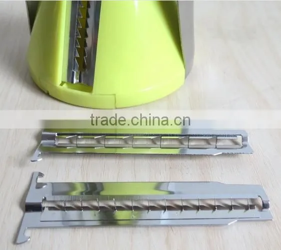 4 in 1 Kitchen Tools Funnel Model Spiral Slicer Vegetable Shred Device Cutter Carrot photo-6