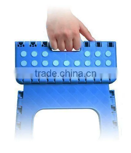11'' Folding Step Stool Plastic Heavy Duty Foldable Non Slip Grip Home Office Kitchen photo-3