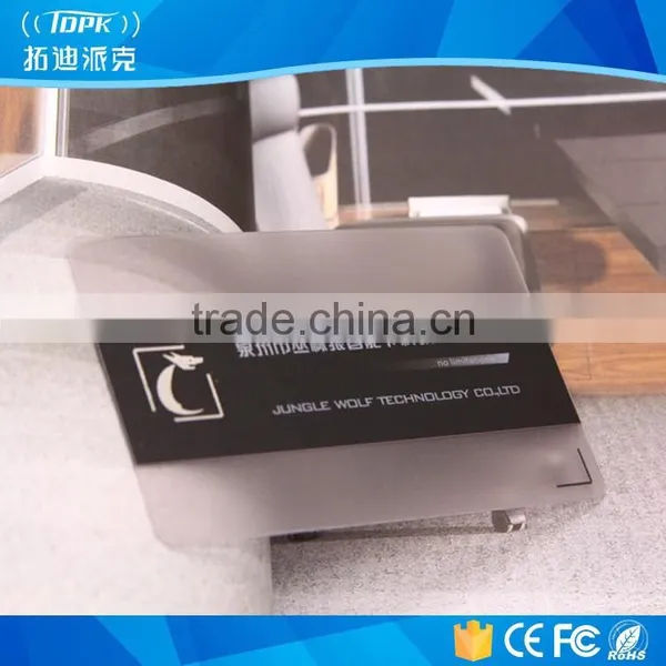 Printing Frosted Transparent Clear Pvc Cards photo-3