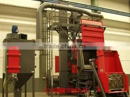 Apron Sand Blasting Machine