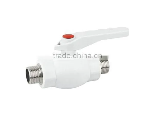 Ppr Fitting,male Thread Brass Ball Valve photo-2