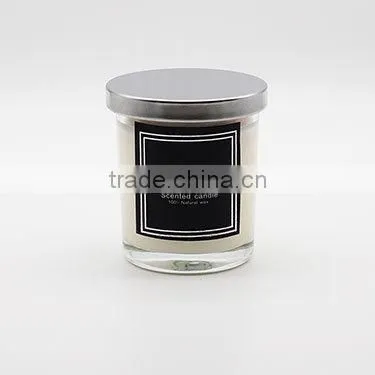 Customized 100% Natural Soy Wax Candle in Glass Jar , Scented Candle,natural Essence Candle photo-2