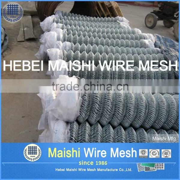 Zinc Coated(Galvanized) Steel Chain Link Fence Fabric photo-4