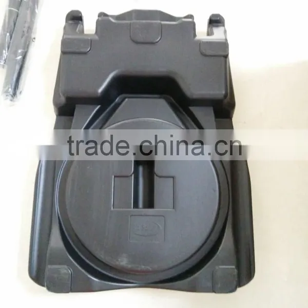 Custom Blow Molding Plastic PE Basketball Stand Adjustable System photo-2