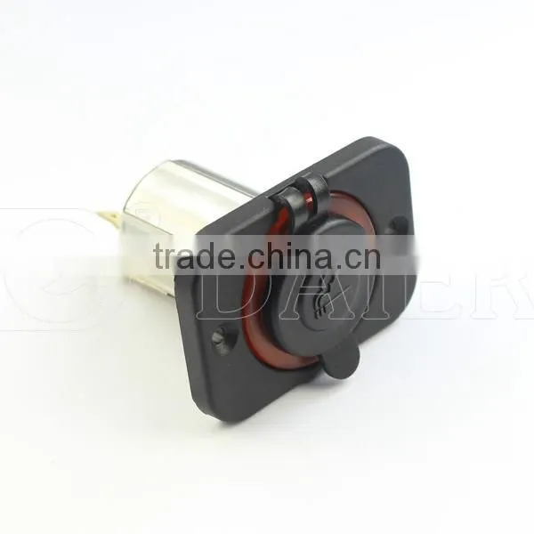 Tent One Hole Mounted USB Female Car Cigarette Lighter Socket photo-3