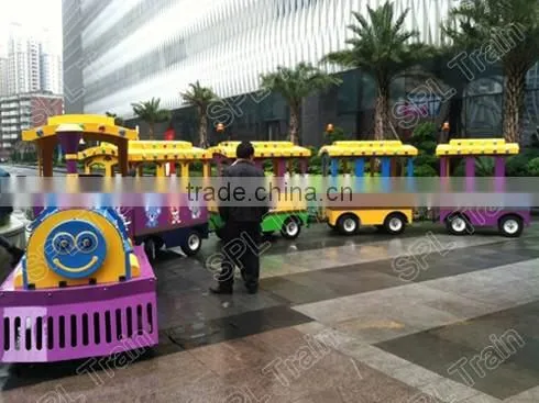 CE Approval Amusement Park, Trackless Fun Train, Christmas, Shopping Mall, Indoor Outdoor Use Mini Electric Train, photo-2