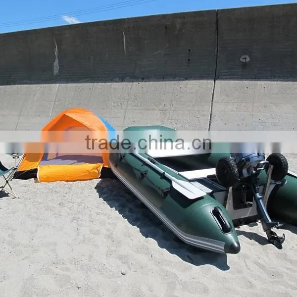 1.2mm Inflatable Boat Wtih Aluminum Floor and 3m PVC Inflatable Fishing Boat and Inflatable Aluminum Floor Boat photo-2