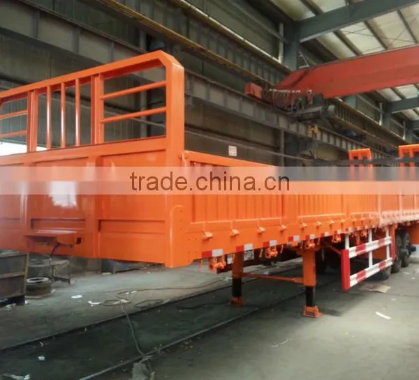 Jining Sitong Sino Truck Side Wall Semi Trailer With Low Steeplechase for Sale photo-3