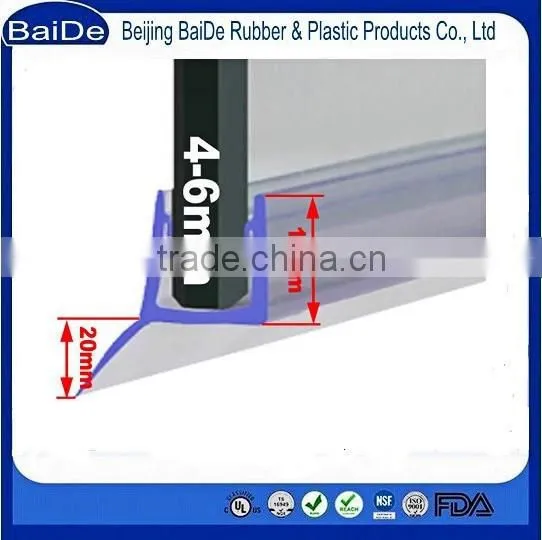 Chinese Magnetic Pvc Shower Door Seal Strip photo-5