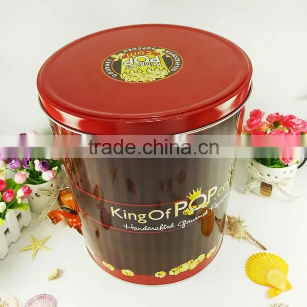 Popcorn Tin Can Goods From China Factory