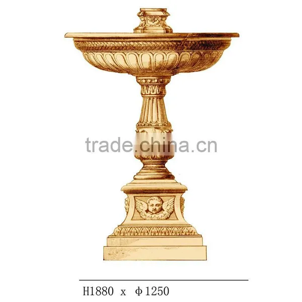 European Outdoor Fountain, Stone Fountain