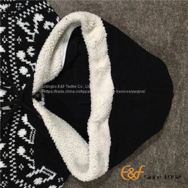 Long Section Sweater With Snowflake Jacquard for Girl photo-2