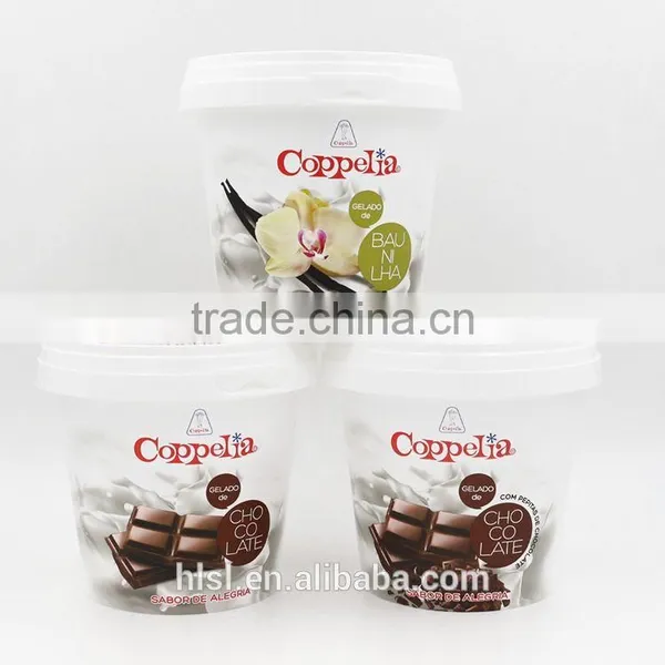 High Quality Ice Cream Containers, Upmarket Ice Cream Packaging Design, Reusable Ice Cream Containers With Lid photo-4