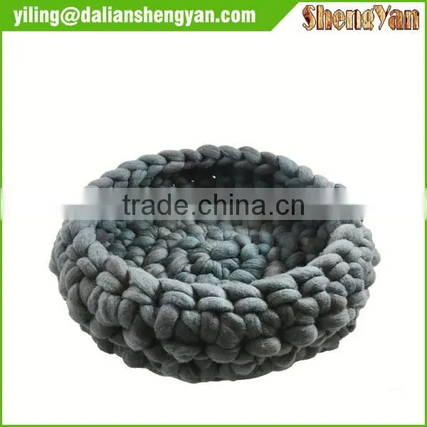 Newest Lovely Pet Bed Knitted Cat Nest photo-5