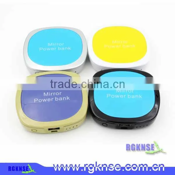 Power Bank Gift Set 4000mah Mirror Power Bank, External Battery Charger For Women photo-5