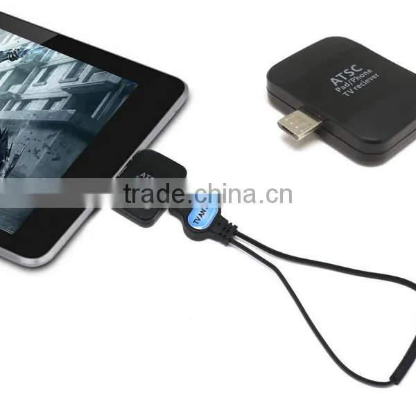 Mini Portable ATSC/DVB-T2/ISDB-T TV Tuner For Mobile Phones/Pad Digital Mobile Pad TV Receiver For America/Mexico/Europe photo-2