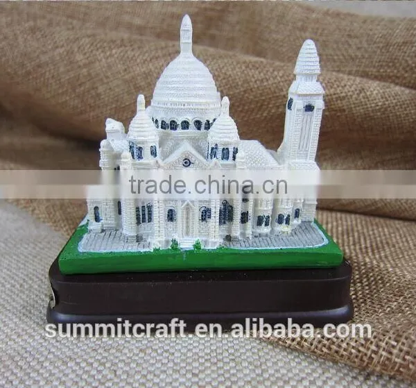 Resin Building Model Paris Sacre Coeur Germany Paris Souvenir photo-4