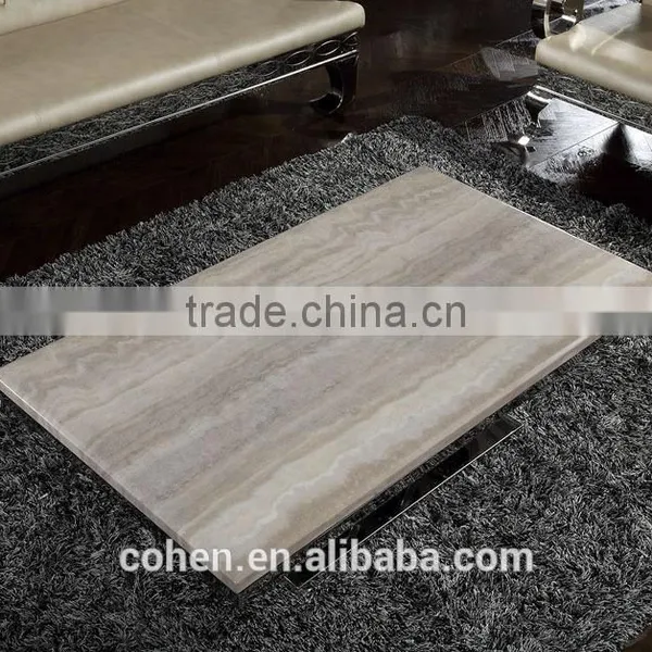 Audi Symbol Base Marble Top Dining Table Set/dining Table and Chairs With Stainless Steel Furniture and Restaurant Furniture photo-6