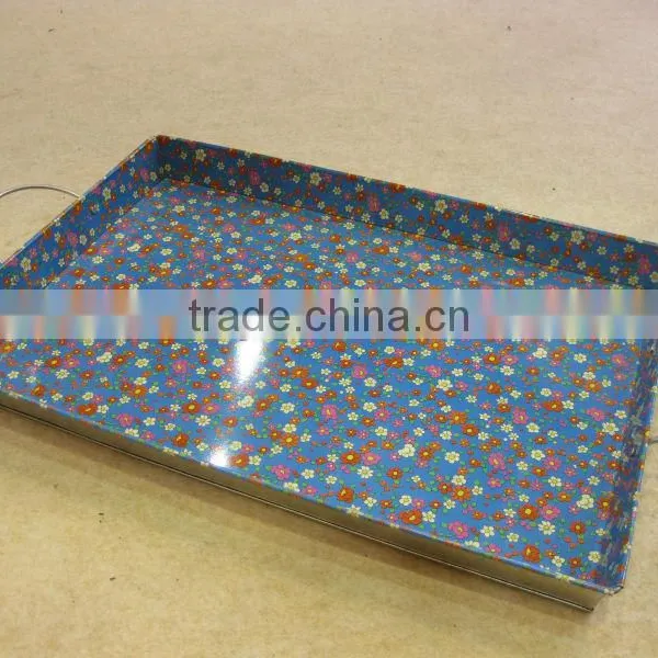 OEM One Side Full Color Printing Metal Serving Tray_ Galden Supplier photo-2
