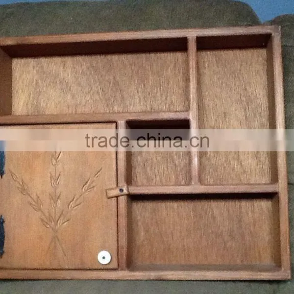 Wooden Pine Handcrafted Country Wall Decorative Shelf Display Cabinet Wall Hanging-cn photo-3