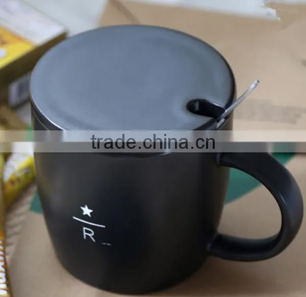 Customized Promotional Food Grade Durable Lovely Daily Ceramic Cups Lids photo-5