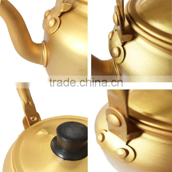 1.0L-10L Hot Aluminum Yellow Kettle With Inserted Spout for Sales photo-5