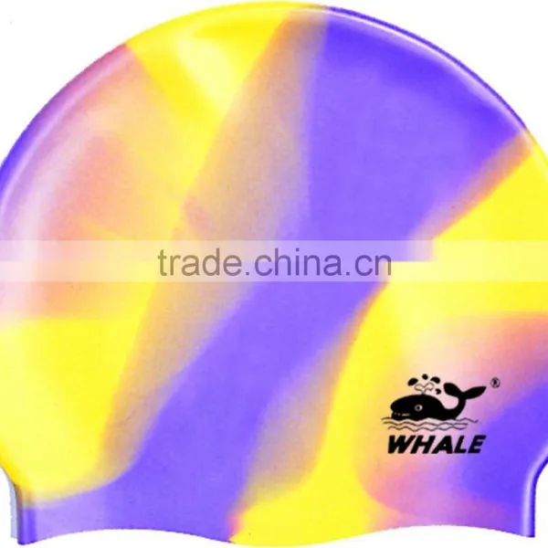 Multi Colors Fashionable Swimming Caps With Customized Logo(CAP-201) photo-3