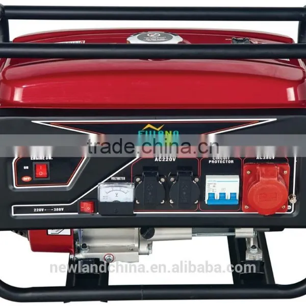 2.6kW 7.0hp 3 Pahse Portable 4-stroke Air-cooled Gasoline Generator photo-3