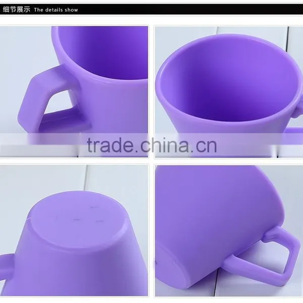 Best Selling Colorful Silicone Rubber Drinking Cup Kids Drinking Cups photo-2