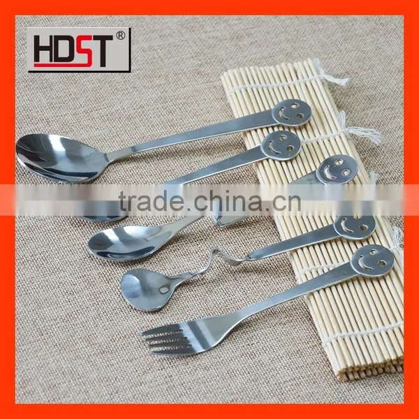 2015 Year Design Smile Series Promotional Twist Handle Cutlery;holiday Gift photo-2