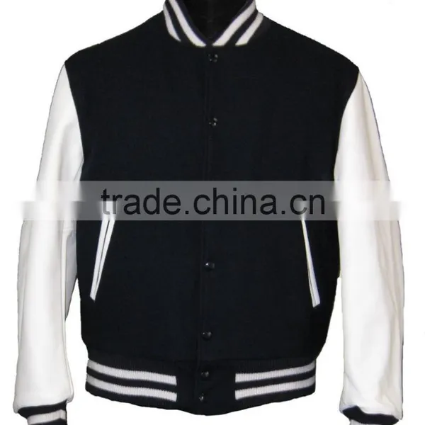 High Quality Casual Cotton Varsity Jackets photo-4