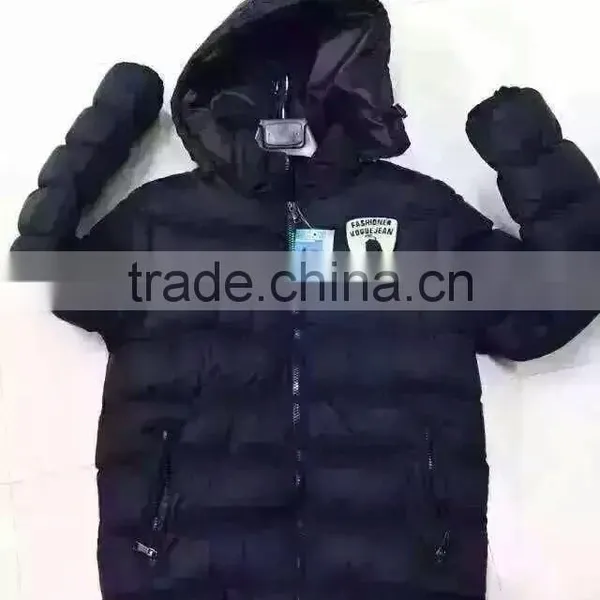 Brand Outlet Stock Clothes For Kids Boy Winter Jackets Stock Lots ST004 photo-3