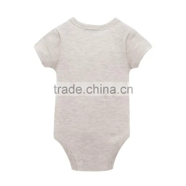 2017 New Newborn Clothes 100% Cotton Bear Design Baby Rompers For Summer photo-2